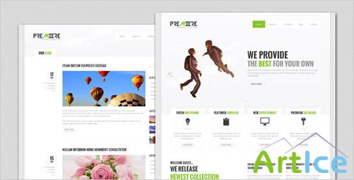 ThemeForest - Premiere - Corporate Business HTML Template - RIP