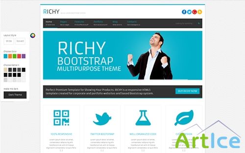 WrapBootstrap - Richy - Multipurpose Bootstrap Theme