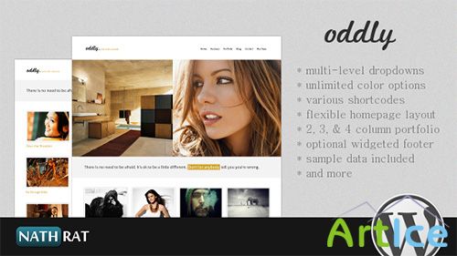 Mojo-Themes - Oddly v1.1 - A Professional WordPress Theme