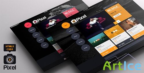 ThemeForest - Z Pixel - Creative Portfolio - RIP