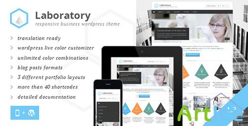 ThemeForest - Laboratory v1.3 - Business WordPress Theme