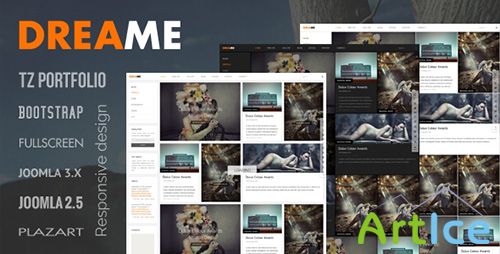 TemPlaza - TZ Dreame v1.3 - Responsive Joomla Template