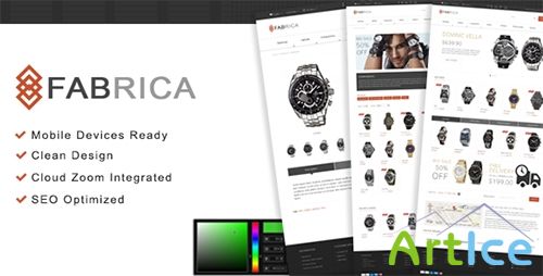 ThemeForest - Fabrica - Responsive Retail Template - RIP