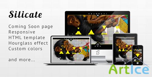 ThemeForest - Silicate - Responsive Minimalist Coming Soon HTML - RIP