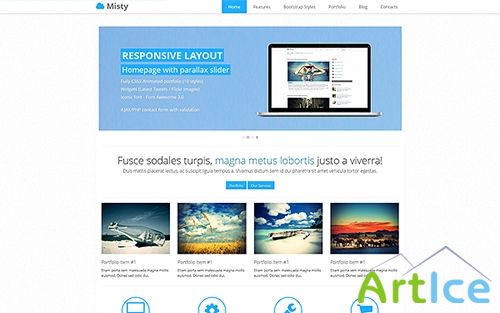 WrapBootstrap - Misty - Responsive Multipurpose Theme