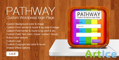 CodeCanyon - Pathway v1.0.6 - Custom Wordpress Login Page