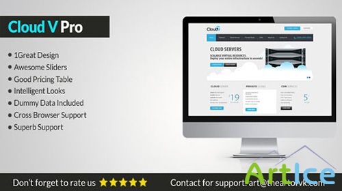 Mojo-Themes - Cloud V Pro - Hosting Template - RIP