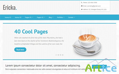 WrapBootstrap - 40 Pages - 6 Colors - Responsive Theme