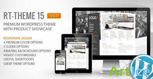 ThemeForest - RT-Theme 15 v2.2 - Premium Wordpress Theme