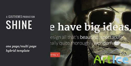 ThemeForest - Shine - Responsive HTML5 Creative Template - RIP