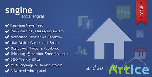 CodeCanyon - Sngine v1.6 - Social Engine Platform