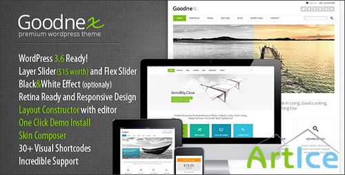 ThemeForest - Goodnex v1.0.2 - Premium Responsive WordPress Theme