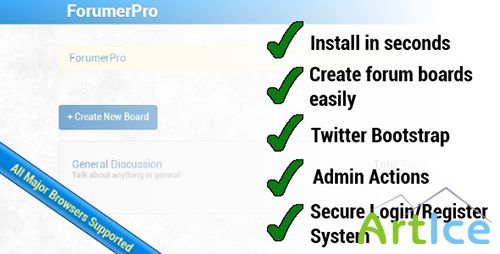 CodeCanyon - ForumerPro - Forum Software - RIP