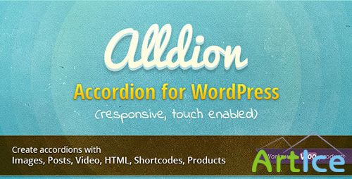 CodeCanyon - Alldion v1.0.1 - Responsive accordion for WordPress