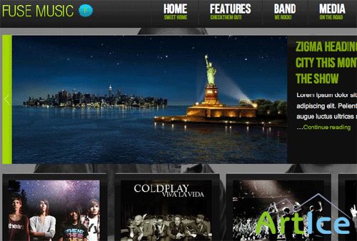 Mojo-Themes - Fuse Music v3.5 - WordPress Theme