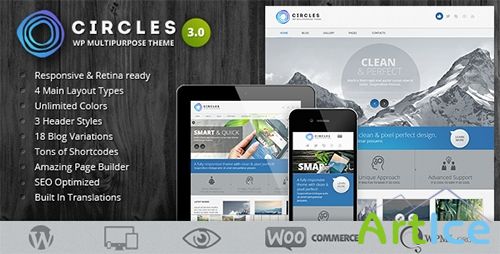 ThemeForest - Circles v3.0 - Retina Responsive Multi-Purpose Theme