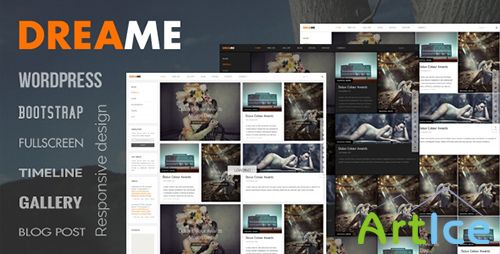 TemPlaza - Dreame v1.0 - Responsive WordPress Theme