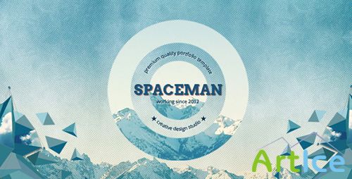 ThemeForest - Spaceman - Parallax Design Studio Template - RIP