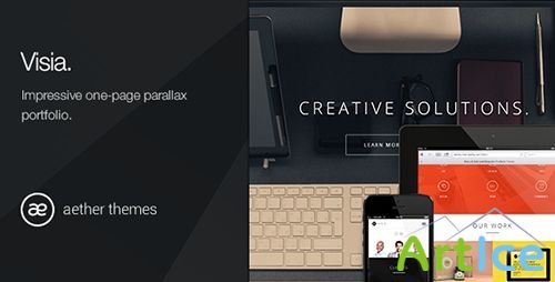 ThemeForest - Visia - Responsive One Page Portfolio - RIP