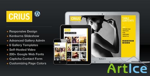 ThemeForest - Crius v1.8 - Responsive Photography Creative Portfolio