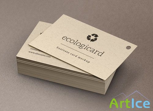 Pixeden - Psd Business Card Mock-Up Vol12