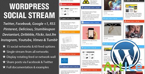 CodeCanyon - WordPress Social Stream v1.5.4