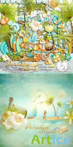 Scrap Set - Paradise Found PNG and JPG Files