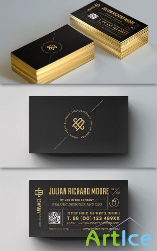 Pixeden - Psd Corporate Business Card Vol 8