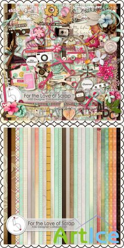 Scrap Set - For the Love of Scrap PNG and JPG Files