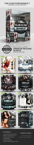 The Club Flyer Bundle 7