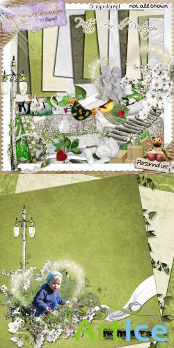 Scrap Set - Petit Air de Printemps PNG and JPG Files