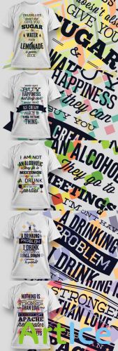 T-Shirt Vector Design Set 19