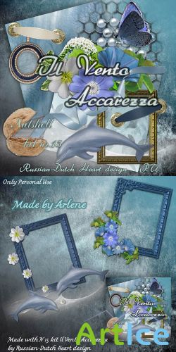 Scrap Set - Il Vento Accarezza PNG and JPG Files