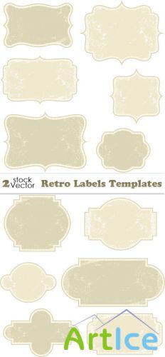 Retro Labels Templates