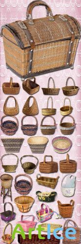 Scrap Set - Basketry PNG Files