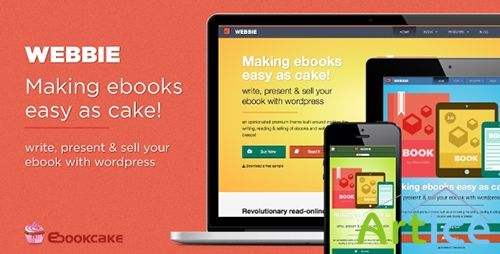 ThemeForest - Webbie v1.0 - WordPress theme for ebook authors