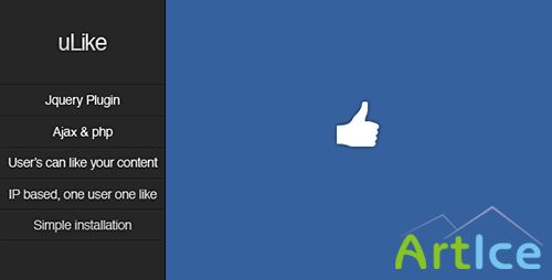 CodeCanyon - uLike - Ajax content like system