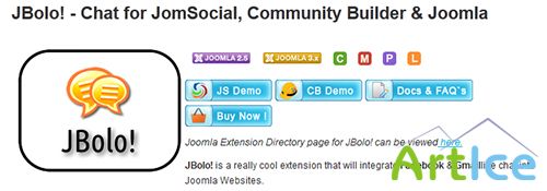 TechJoomla - JBolo v3.0.1 - Chat for JomSocial, Community Builder & Joomla