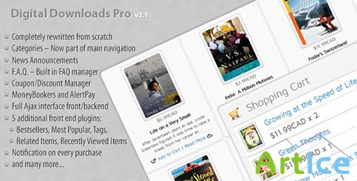 CodeCanyon - Digital Downloads Pro v2.1