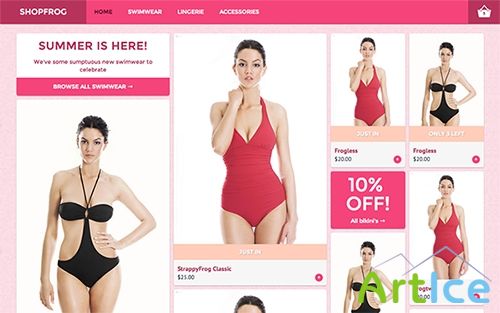 WrapBootstrap - Shopfrog - Modern E-Commerce - RIP