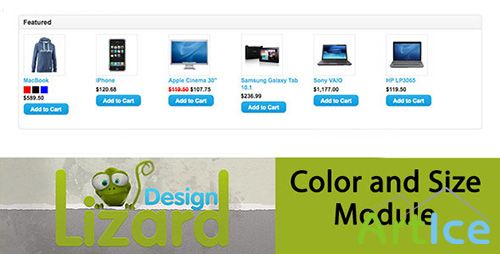 CodeCanyon - Color and Size Opencart - RIP