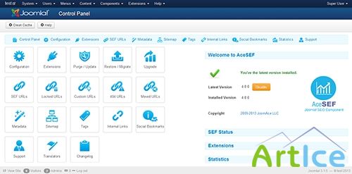 JoomAce - ACESEF Pro 6 for joomla 1.5 - 2.5 - 3.x