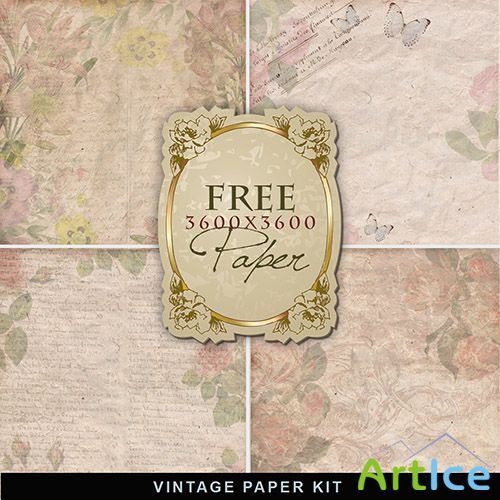 Textures - Old Vintage Backgrounds #156