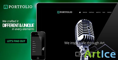 ThemeForest - iPortfolio - Onepage Responsive Photography Theme - RIP