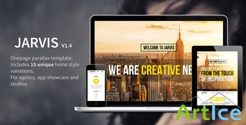 ThemeForest - Jarvis v1.1 - Onepage Parallax Theme - FULL