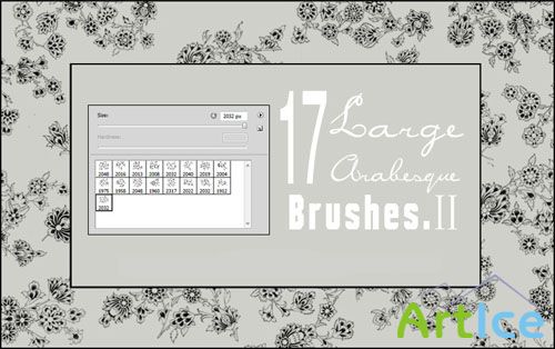 Arabesque Photoshop Brushes Pack #2