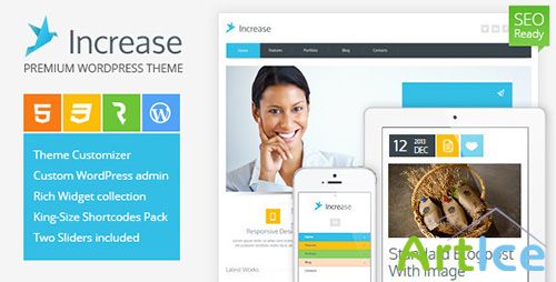 ThemeForest - Increase v1.1.6 - Premium Business WordPress Theme