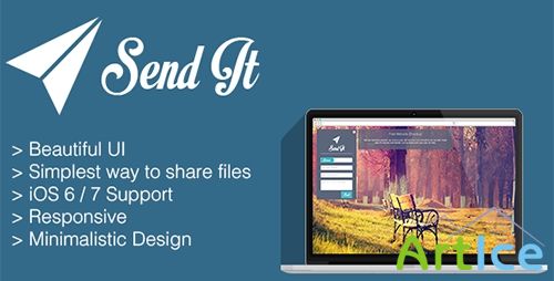 CodeCanyon - Send It - Simple file sharing - RIP