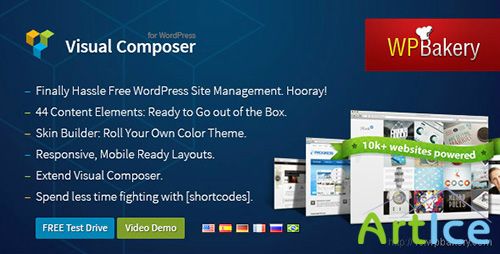 CodeCanyon - Visual Composer v3.6.12 for WordPress