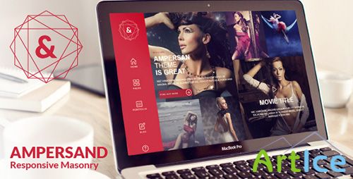 ThemeForest - Ampersand - Multipurpose Masonry Website Template - RIP